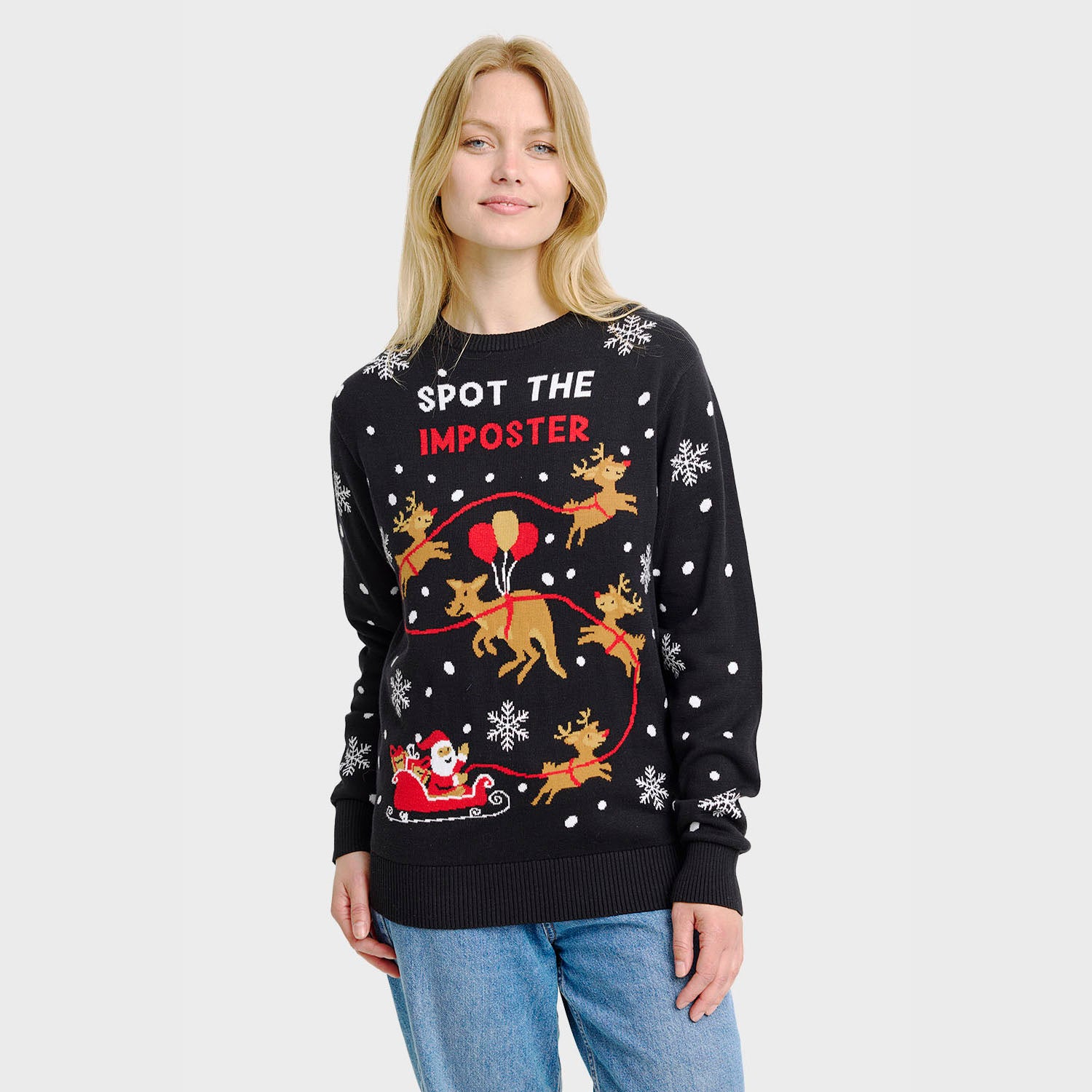 Imposter julesweater - Dame.